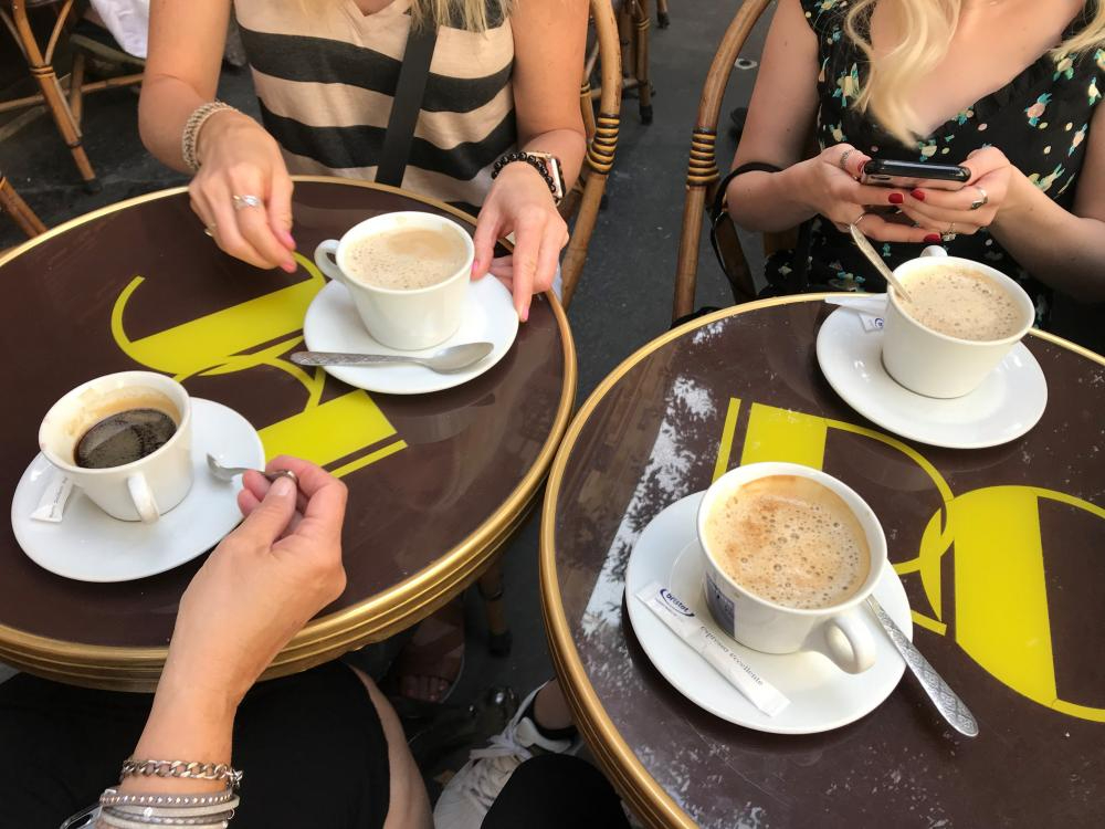 coffee in paris