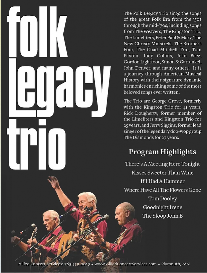folk legacy trio program