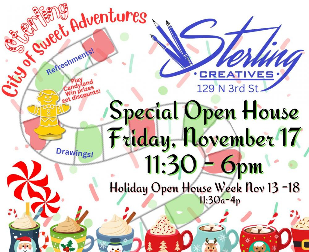 sterling creatives holiday open house