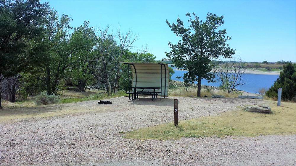 north sterling state park campsite 2