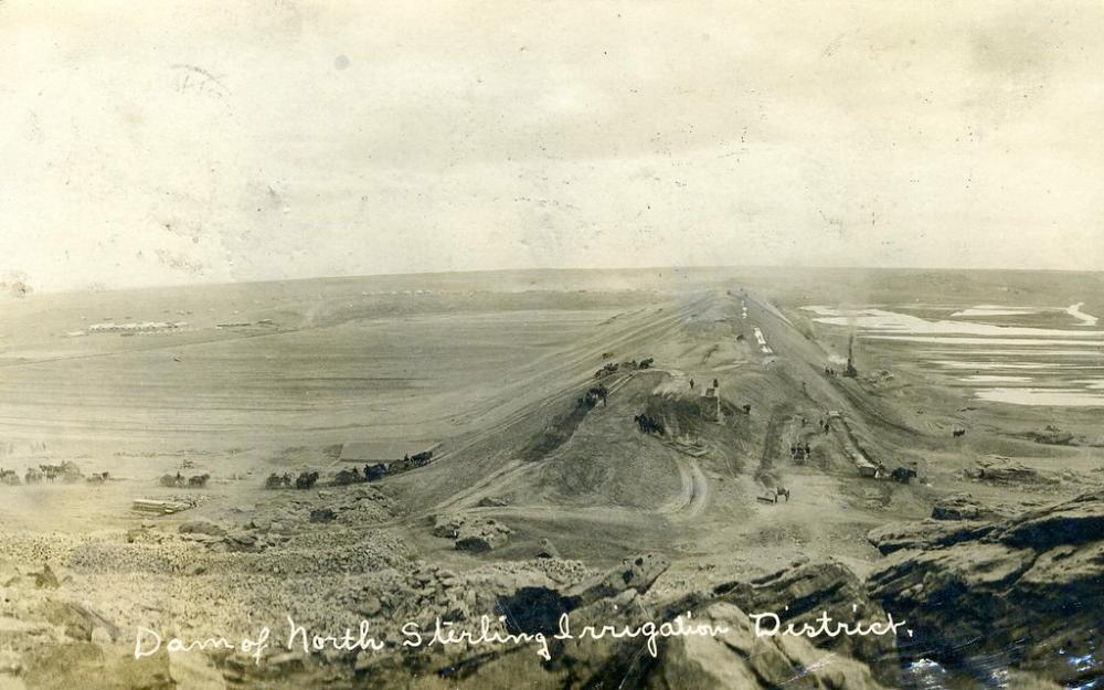 padroni north sterling dam construction