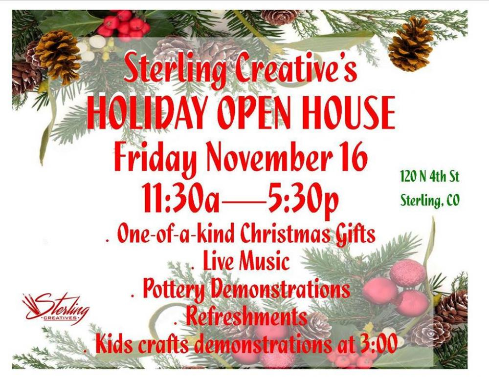 sterling creatives nov open house