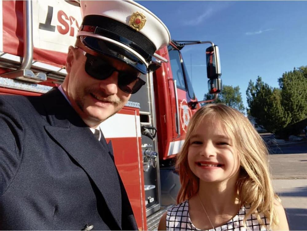 sterling fire dept lt and girl