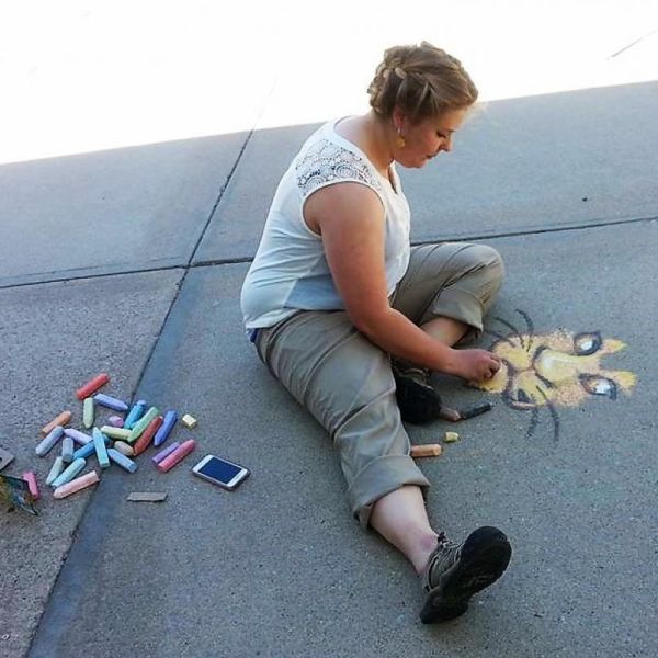 chalk walk fall