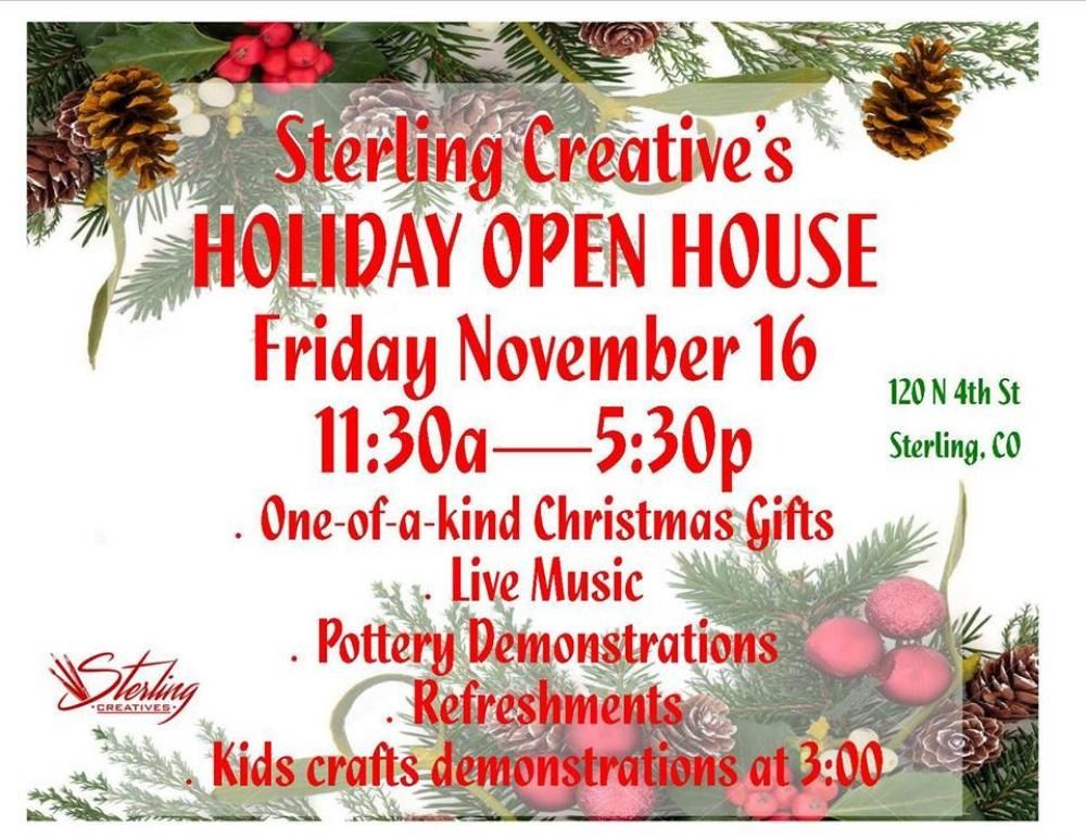 sterling creatives nov open house