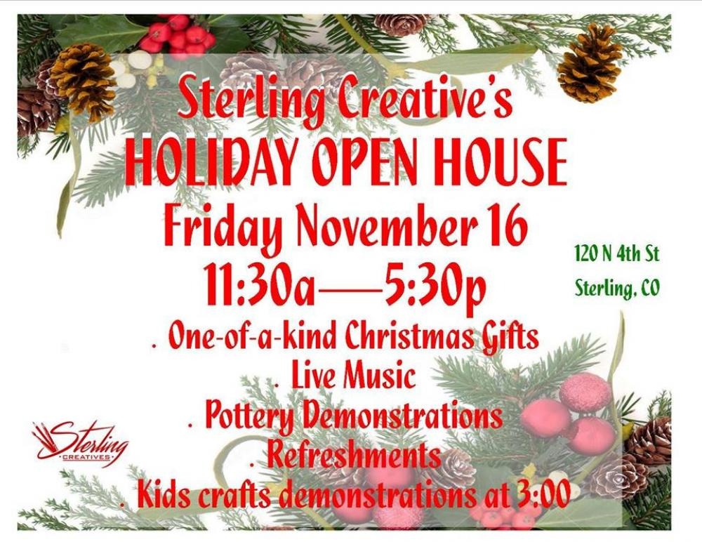sterling creatives nov open house